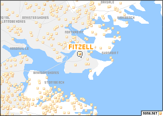 map of Fitzell