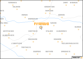 map of Fiyanovo