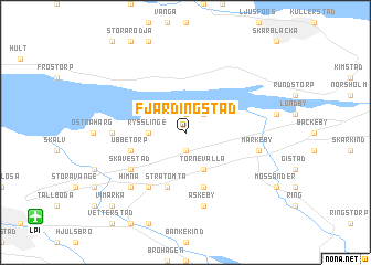 map of Fjärdingstad