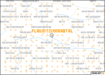 map of Fladnitz im Raabtal