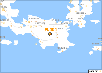 map of Flaka