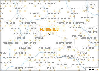 map of Flamenco