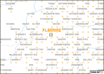 map of Flanning