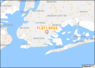 map of Flatlands