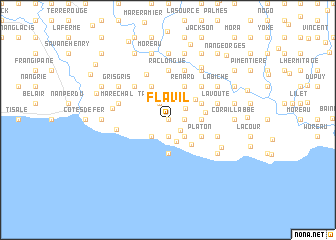 map of Flavil