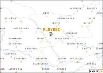 map of Flayosc