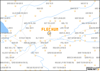 map of Flechum