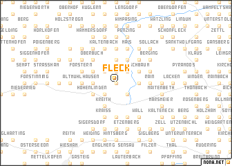 map of Fleck