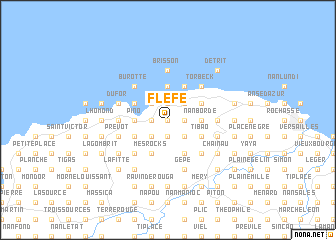 map of Flefe