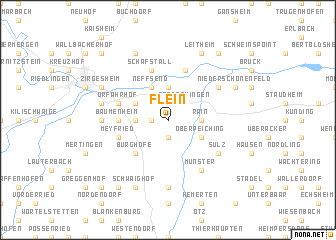 map of Flein