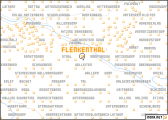 map of Flenkenthal