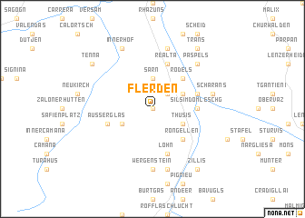 map of Flerden