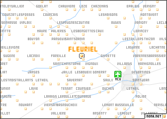 map of Fleuriel