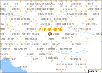 map of Fleurimond