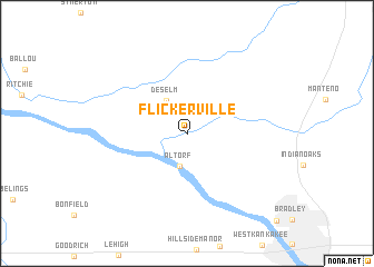 map of Flickerville