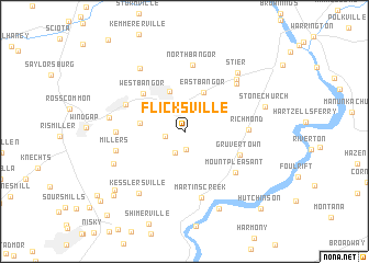 map of Flicksville