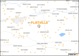map of Flintville