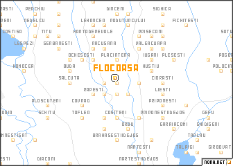 map of Flocoasa