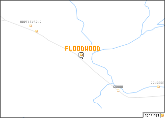 map of Floodwood