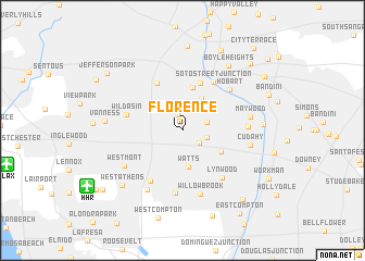 map of Florence