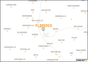 map of Florence