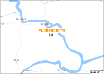 map of Florescente