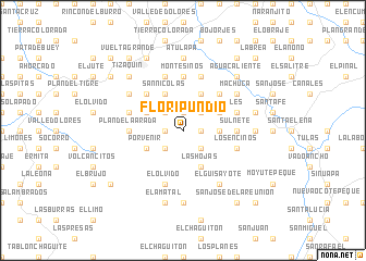 map of Floripundio