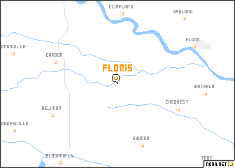 map of Floris
