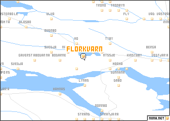 map of Florkvarn