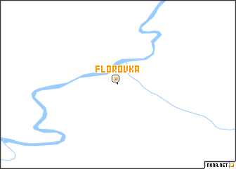 map of Florovka