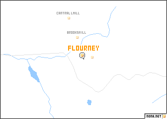 map of Flourney