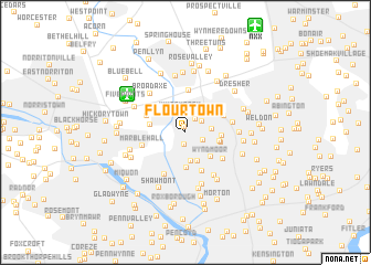 map of Flourtown