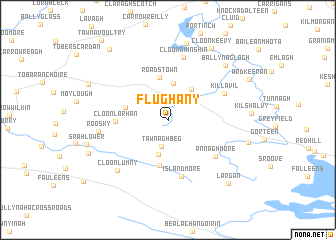 map of Flughany