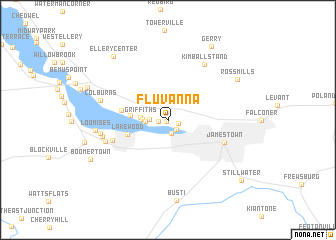 map of Fluvanna