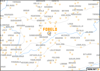 map of Fobélo