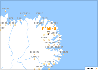 map of Foduma