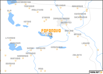 map of Fofanovo