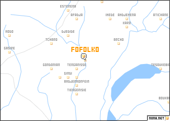 map of Fofolko