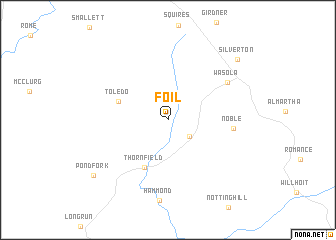 map of Foil