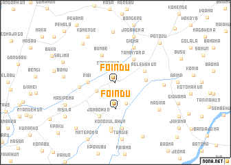 map of Foindu