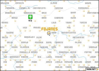 map of Fojanes