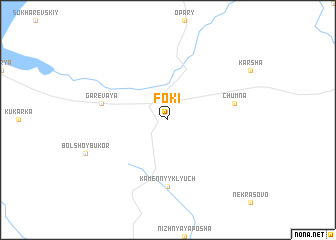 map of Foki