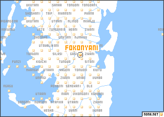 map of Fokonyani