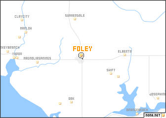 map of Foley