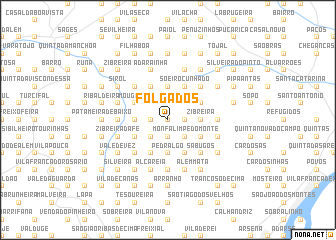 map of Folgados