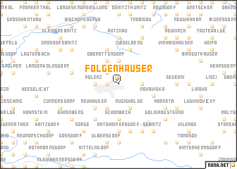 map of Folgenhäuser