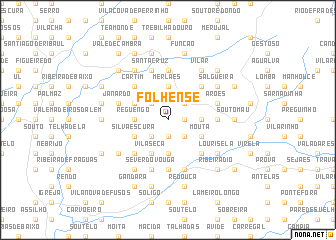 map of Folhense