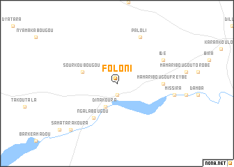 map of Foloni