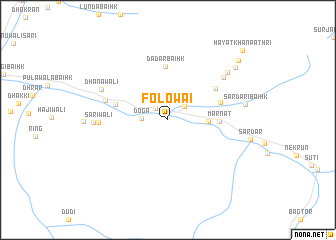 map of Folowai