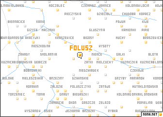map of Folusz